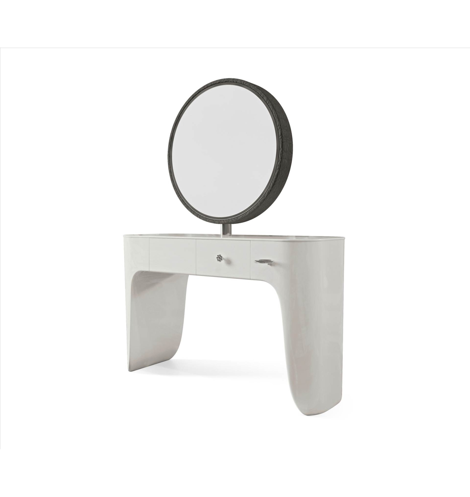 ENE-CSM027 -Space-Saving Countertop Mirror with Foldable Design