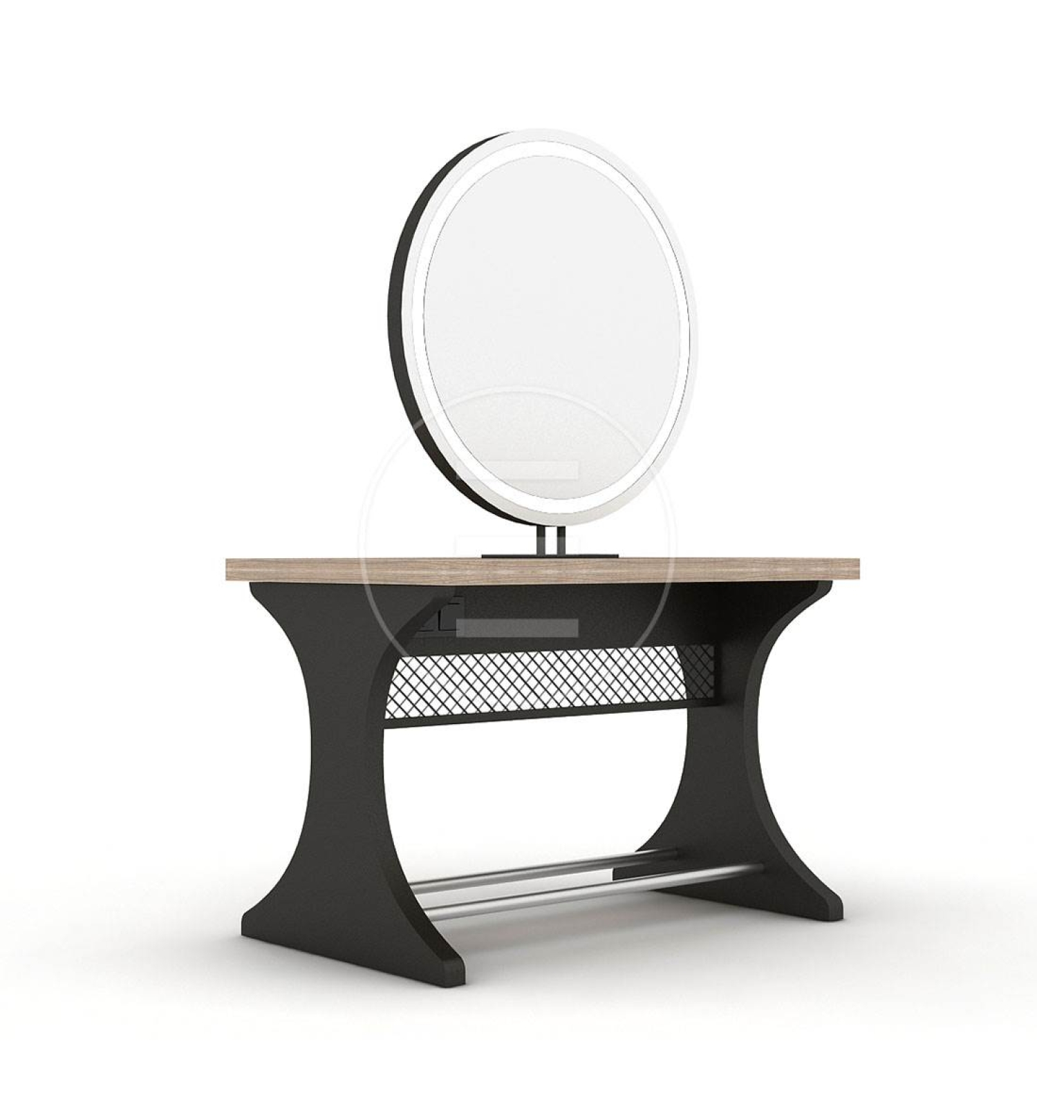 ENE-CSM033 -Stylish Countertop Mirror for Modern Beauty Studios