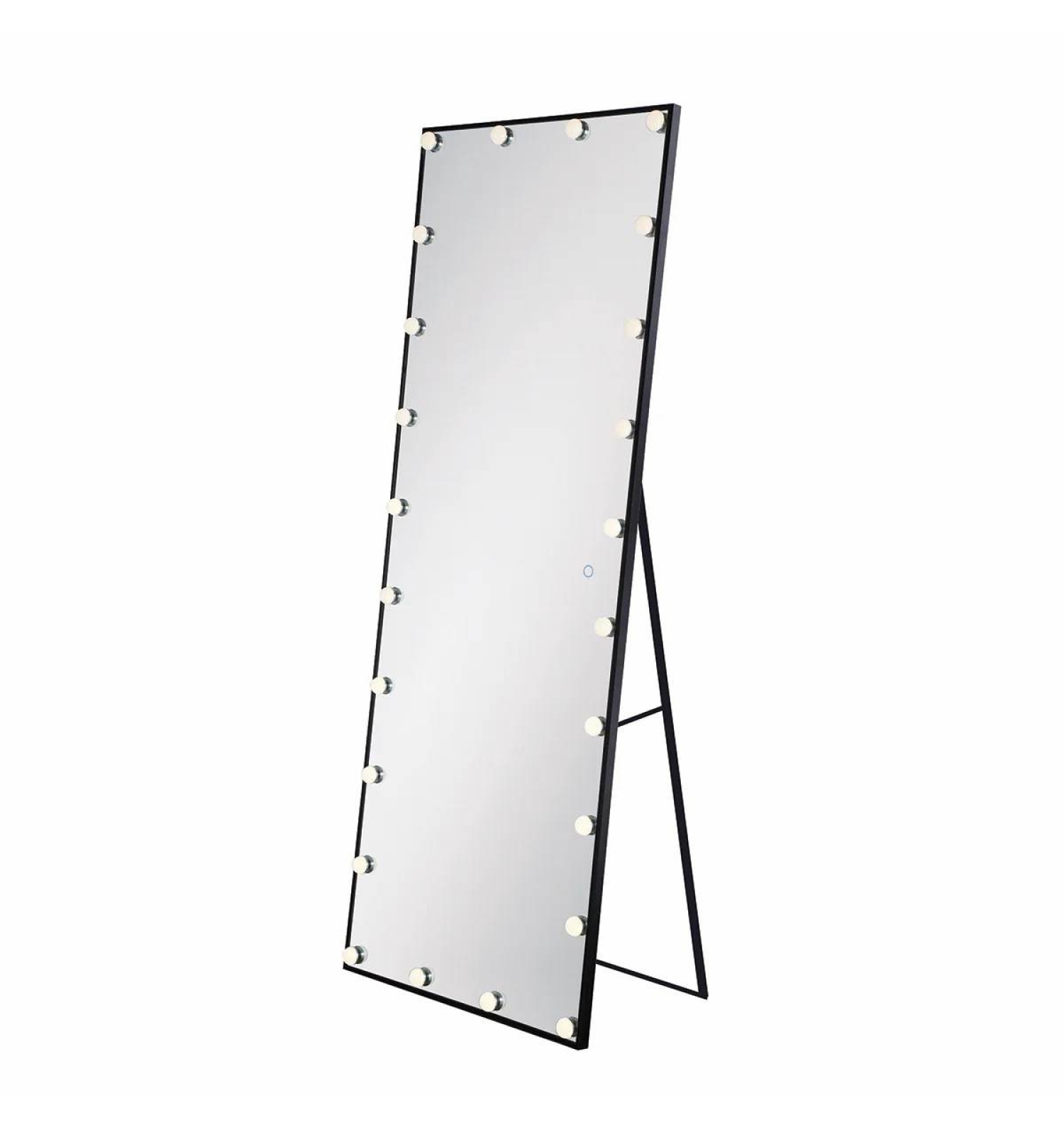 ENE-FSFL040 -  Lighted Full-Length Mirror with Elegant Beveled Edges