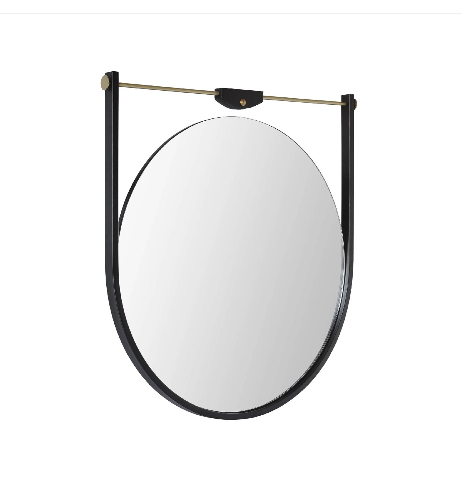 ENE-CCMD075 -Contemporary Ornamental Mirror with Abstract Frame