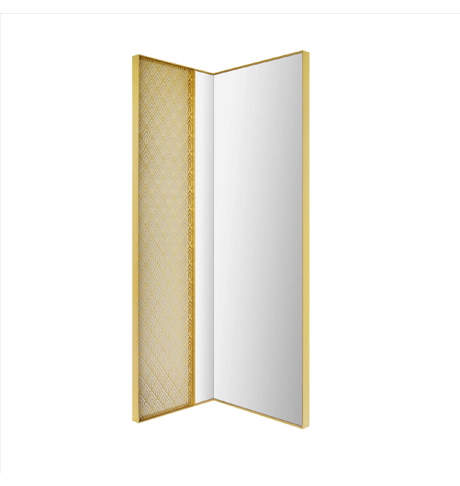 ENE-CDM045 -Hexagonal Decorative Wall Mirror