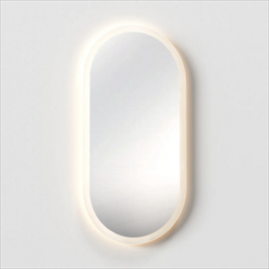 ENE-PL24 -Pill Shaped LED Mirror for Bathroom with Smart Features