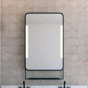 ENE-SF15 -Bathroom Shelf Mirror with LED Lighting