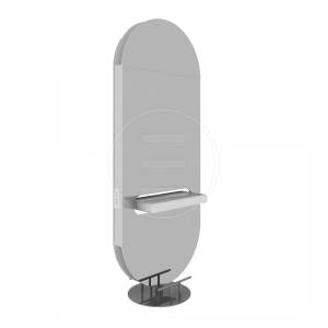 ENE-FSSM028 -Free-Standing Mirror for High-End Retail Spaces