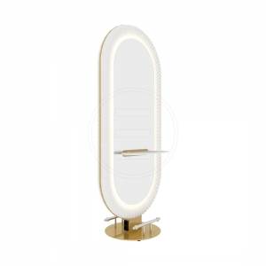 ENE-FSSM020 -Luxury Free-Standing Salon Mirror for Professional Stylists