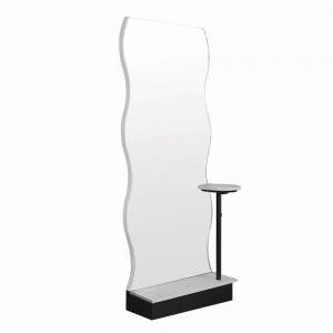ENE-FSSM045 -Free-Standing Salon Mirror for Stylish Interior Spaces