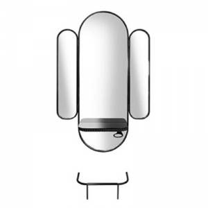 ENE-WMSM059 -Adjustable Wall-Mounted Mirror for Professional Salons