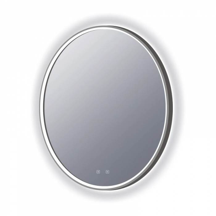 ENE-RD42 -Round LED Mirror with Dimmable Lighting for Commercial Spaces