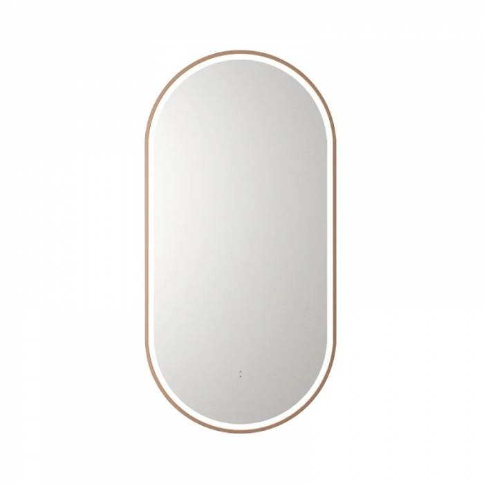 ENE-PL14 -Pill Shaped LED Mirror for Commercial Use with Anti-Fog