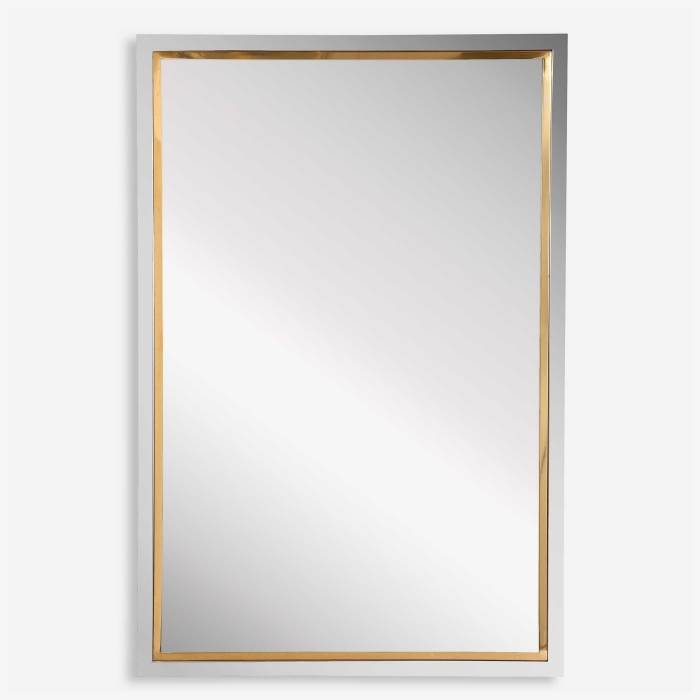 ENE-SFM046 -Framed Mirror with Ornate Frame Design