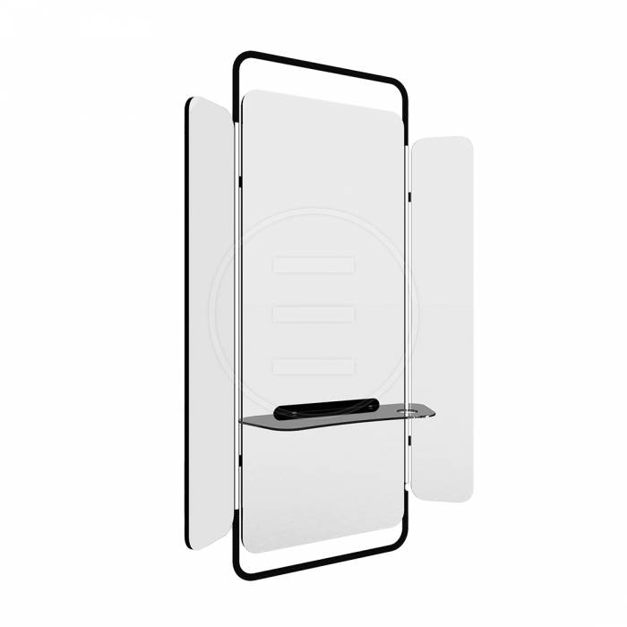 ENE-WMSM024 -Space-Saving Wall-Mounted Mirror with Storage Solutions