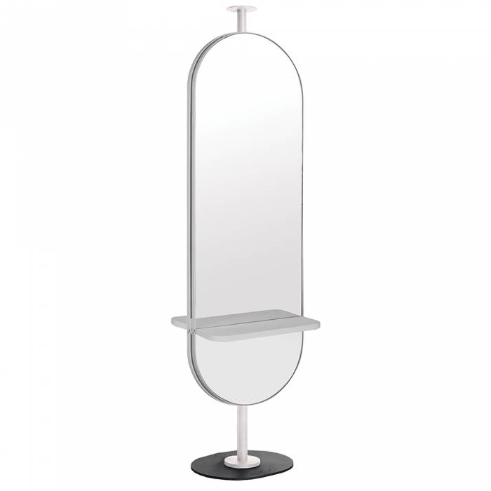 ENE-FSSM016 -Salon Mirror with LED Backlight and Free-Standing Support