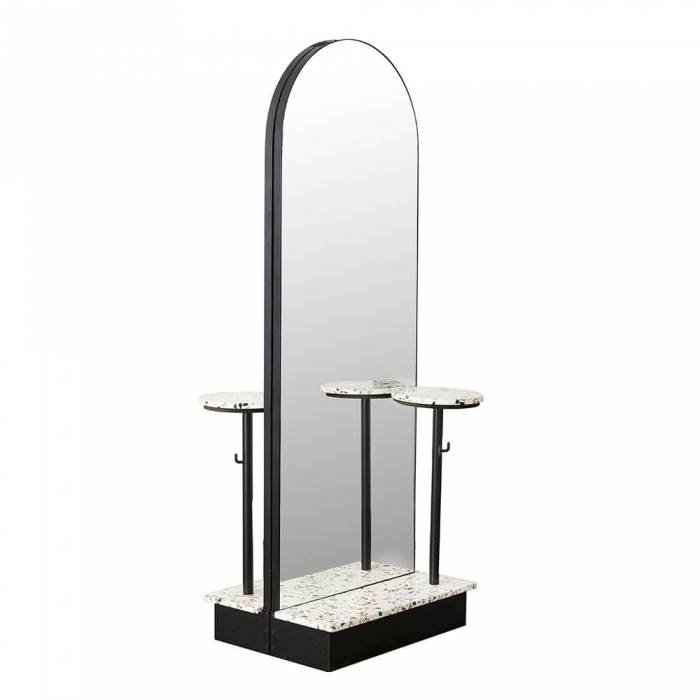 ENE-FSSM047 -Luxury Free-Standing Mirror with High-End LED Features