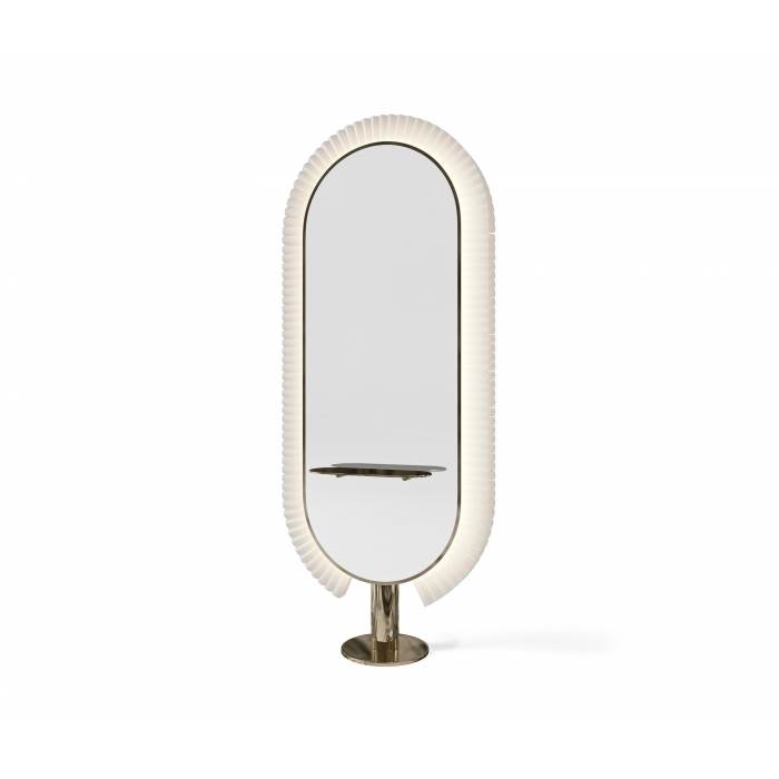 ENE-FSSM09 -Luxury Free-Standing Mirror with High-End LED Features