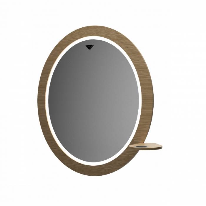 ENE-WMSM057 -Compact Wall-Mounted Mirror for Space-Saving Salons