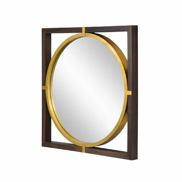 ENE-CCMD040 -Decorative Mirror with Wave Pattern Frame