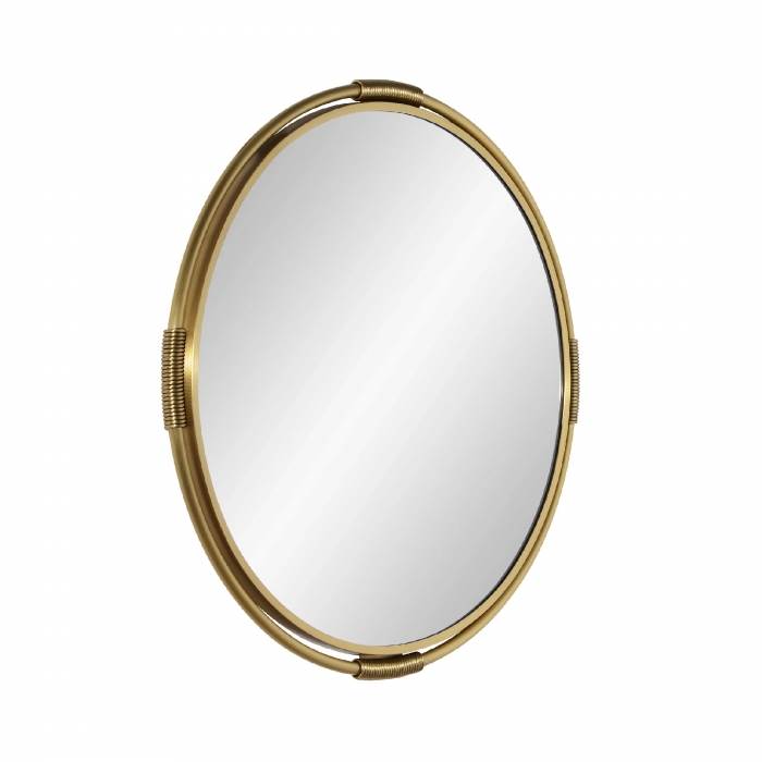 ENE-CCMD025 -Reflective Accent Mirror with Artistic Overlay