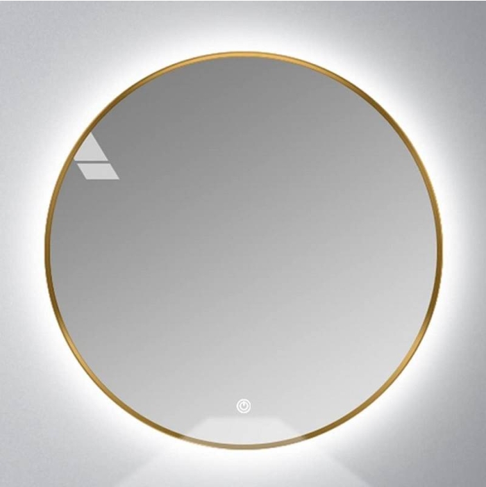 ENE-RD3 -Round LED Mirror for Bathroom Use with Adjustable Lighting