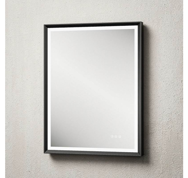 ENE-RC05 - Rectangular LED Bathroom Mirror with Touch Controls