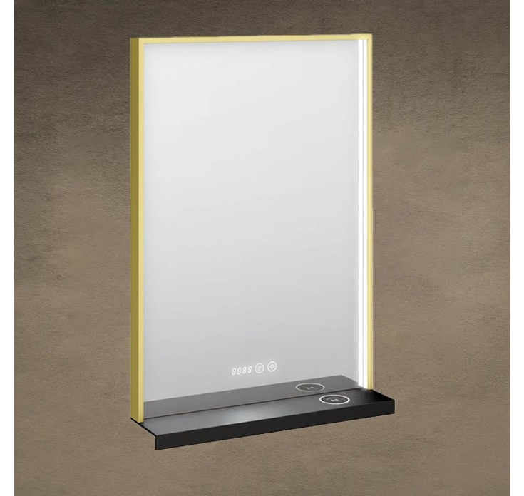 ENE-SF44 -Platform Storage LED Mirror with Anti-Fog Function