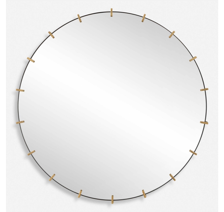 ENE-SFM08 -Luxury Round Special Framed Mirror for Hotels and Spas