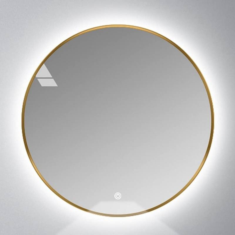 ENE-RD3 -Round LED Mirror for Bathroom Use with Adjustable Lighting