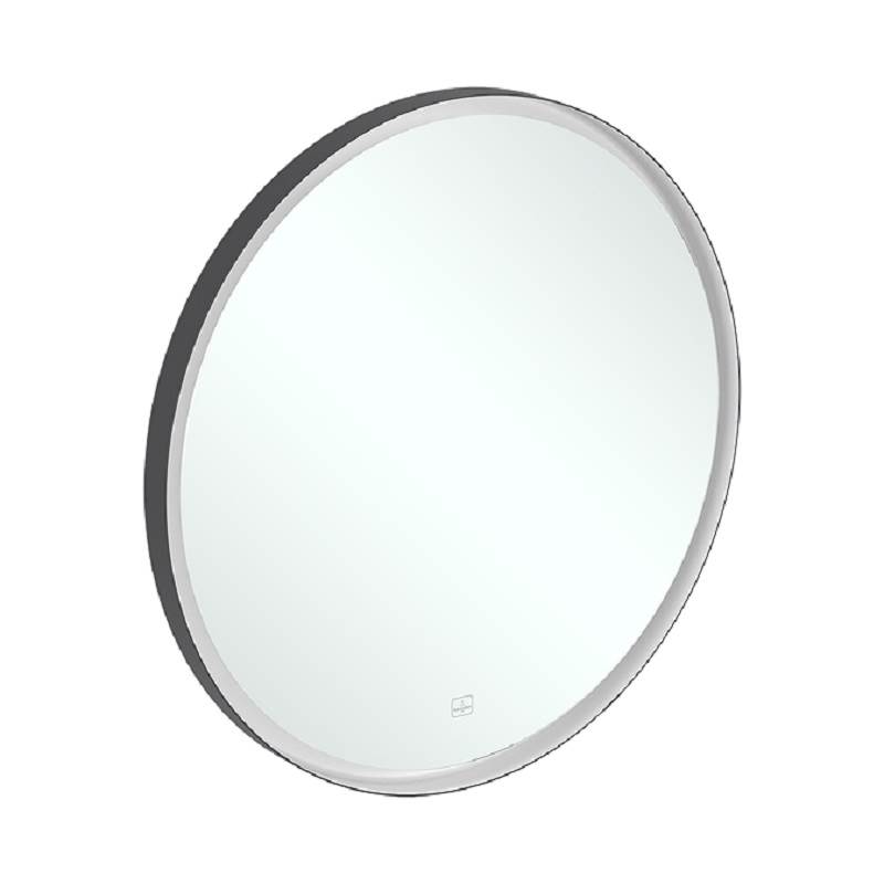 ENE-RD51 -Round LED Mirror for Commercial Use with Anti-Fog Technology