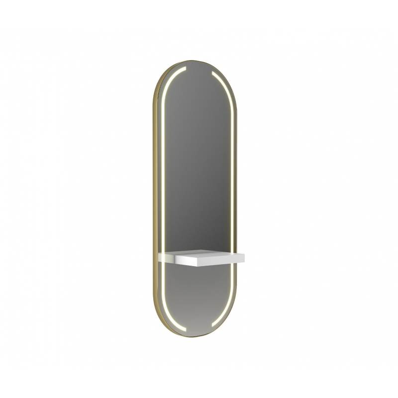 ENE-WMSM038 -LED Backlit Wall-Mounted Salon Mirror for a Sleek Finish