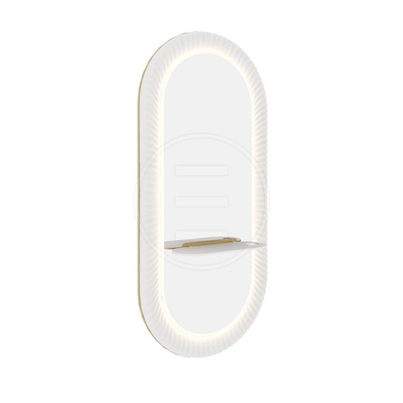 ENE-WMSM048 -Wall-Mounted Salon Mirror with High Clarity