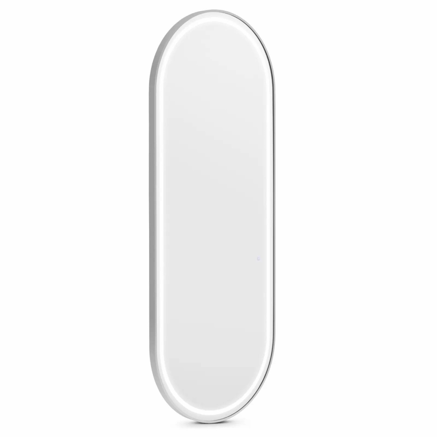 ENE-WMFL046 -LED Tall Mirror with Sleek Frame