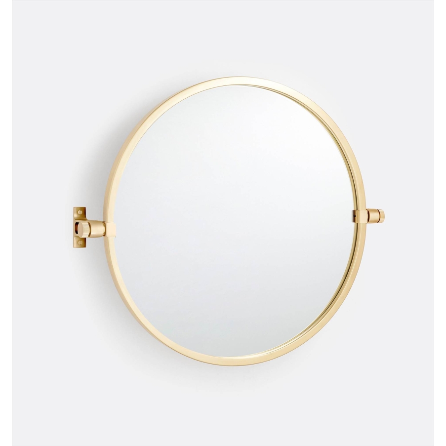 ENE-PFM033 -Pivoting Framed Wall Mirror with Elegant Frame Design