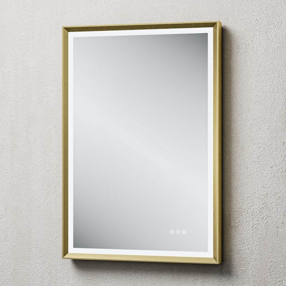 ENE-RC04 - Modern Rectangular LED Bathroom Mirror with Backlight