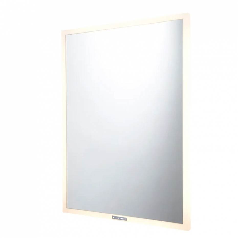 ENE-RC29- Rectangular LED Bathroom Mirror with Built-In Charger for B2B