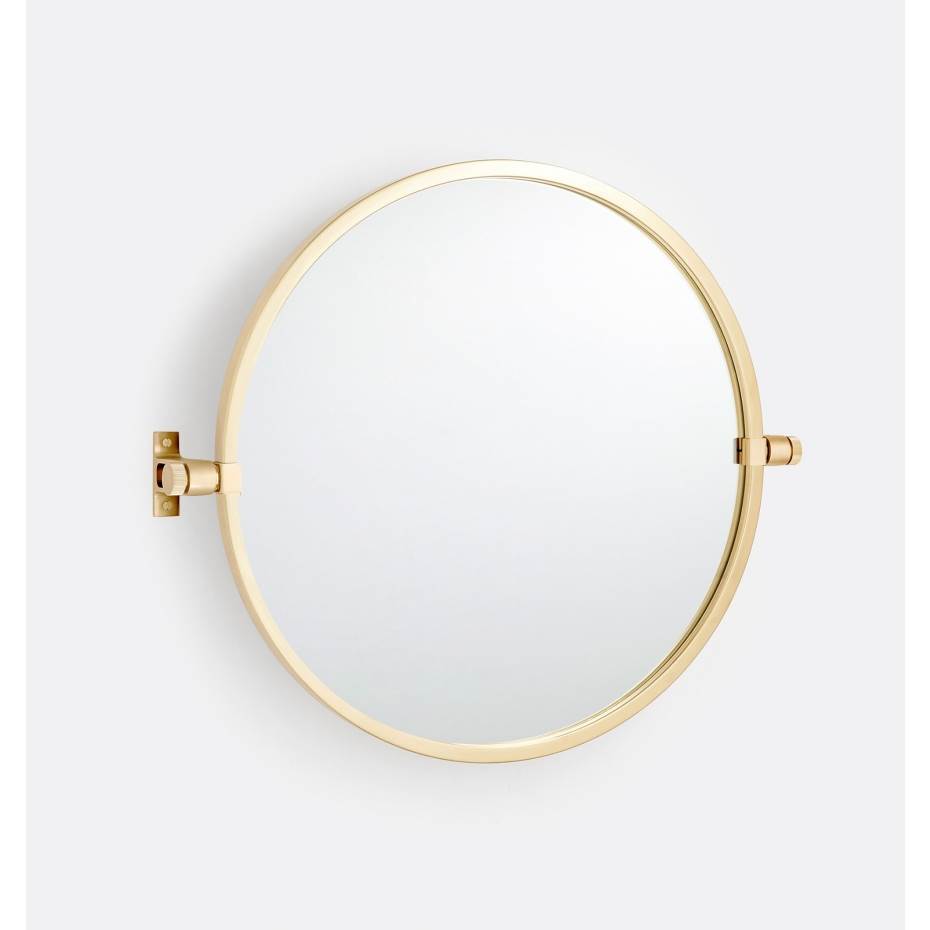 ENE-PFM033 -Pivoting Framed Wall Mirror with Elegant Frame Design