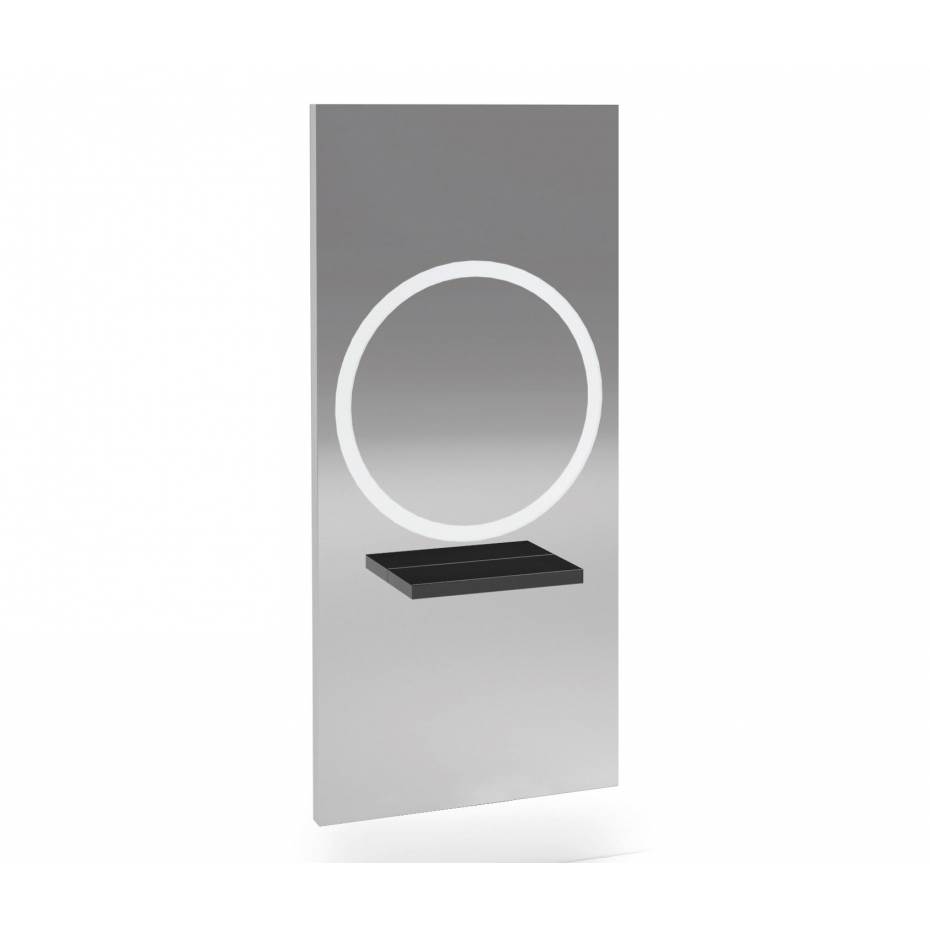 ENE-WMSM010 -LED Wall-Mounted Salon Mirror with Touch Sensor Technology