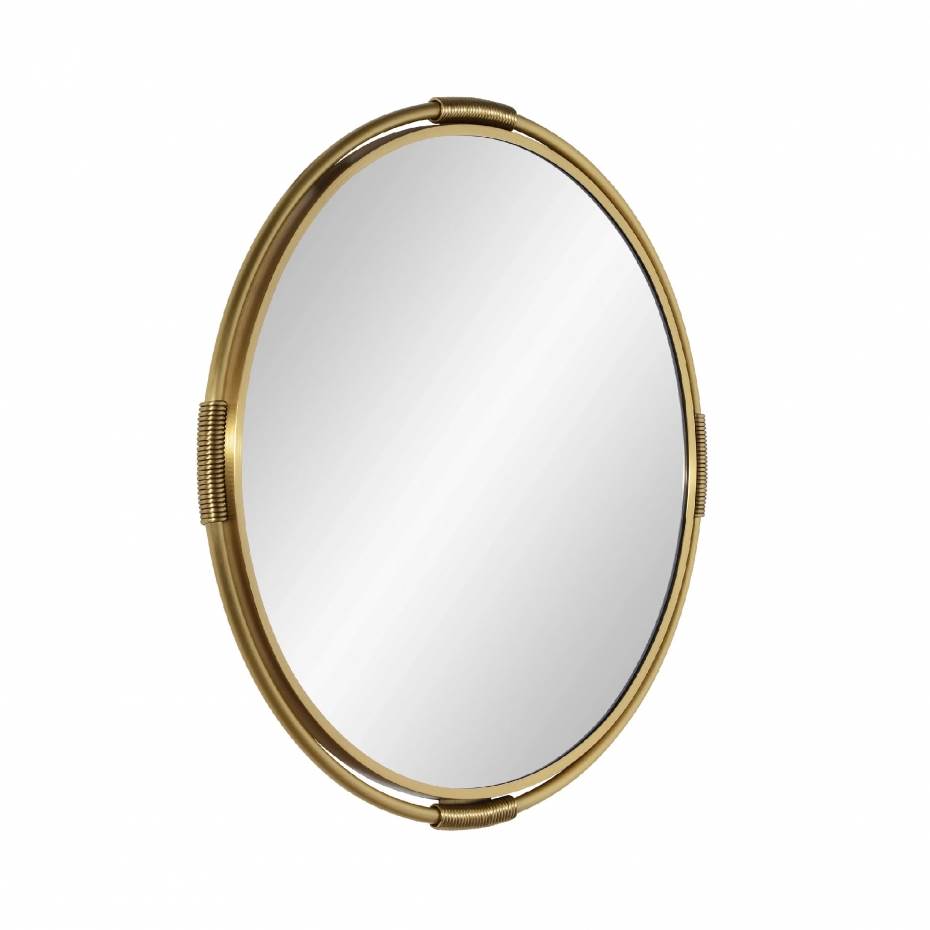 ENE-CCMD025 -Reflective Accent Mirror with Artistic Overlay